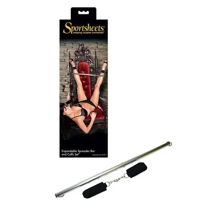 spreader bar and cuffs set sportsheets