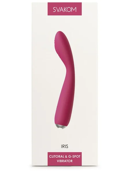 Iris - G-Spot Vibrator by Svakom (Plum Red) — image 3 of 3