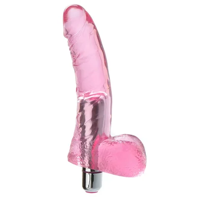 blush 65 dildo with removeable vibrating bullet