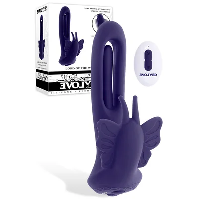 evolved lord of the wings wearable rabbit vibrator with remote control