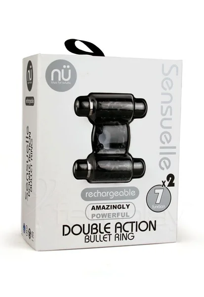 Nu Sensuelle - Double Action 7 Function Rechargeable Ring — image 3 of 7
