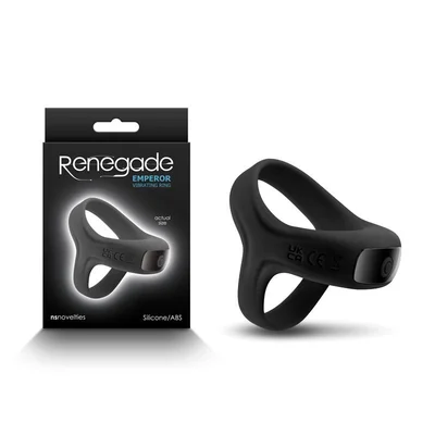 renegade emperor cock and ball ring black