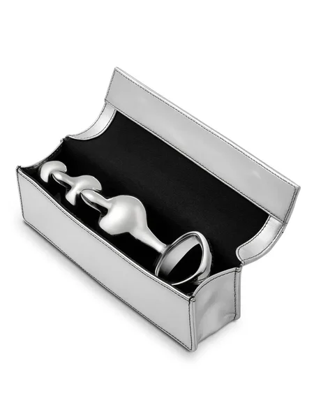 Njoy Disco Stainless Steel Beaded Dildo — image 4 of 8