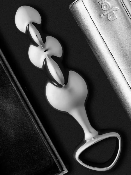 Njoy Disco Stainless Steel Beaded Dildo — image 6 of 8