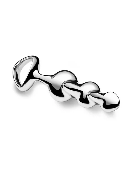 Njoy Disco Stainless Steel Beaded Dildo — image 2 of 8