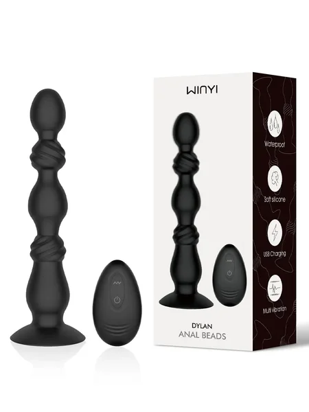 Winyi Dylan Vibrating Anal Beads — image 5 of 5