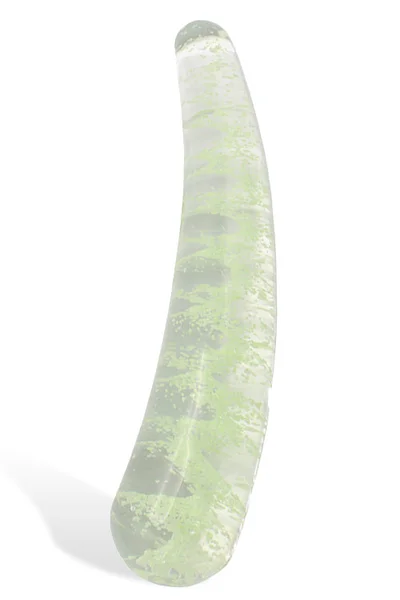 Kiotis Glow in the Dark 6.7" Glass Dildo — image 6 of 10
