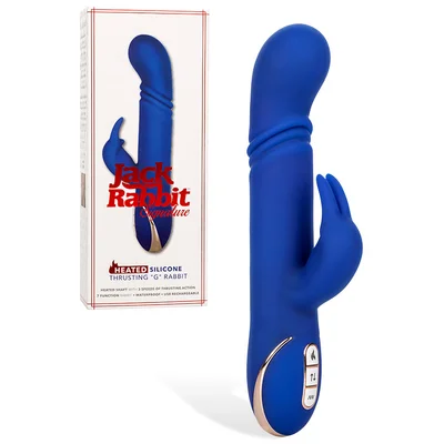 calexotics jack rabbit signature 9 heated thrusting rabbit vibrator