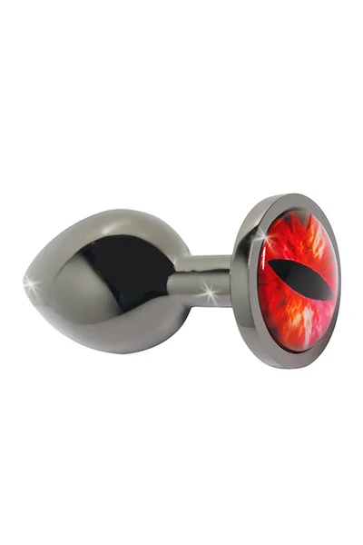 Creature Cocks Sinister Red Eye 3.3" Metal Butt Plug — image 2 of 3