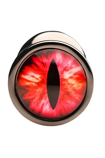Creature Cocks Sinister Red Eye 3.3" Metal Butt Plug — image 3 of 3