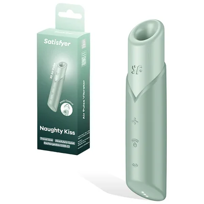 satisfyer naughty kiss 47 air pulse clitoral stimulator