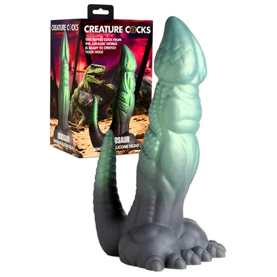 creature cocks dickosaur 73 silicone dinosaur monster dildo