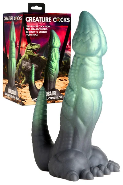 Creature Cocks Dickosaur 7.3" Silicone Dinosaur Monster Dildo — image 4 of 6