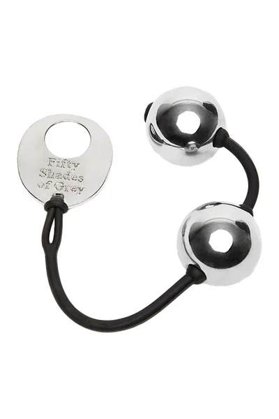 Fifty Shades Inner Goddess Pleasure Balls 221g Weighted 8.5" Kegel Exerciser — image 2 of 3