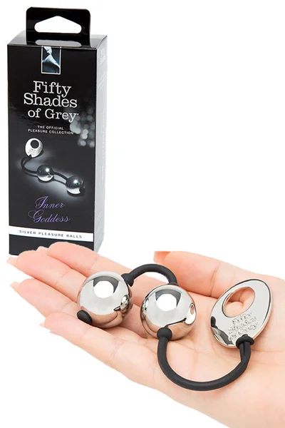 Fifty Shades Inner Goddess Pleasure Balls 221g Weighted 8.5" Kegel Exerciser — image 4 of 6