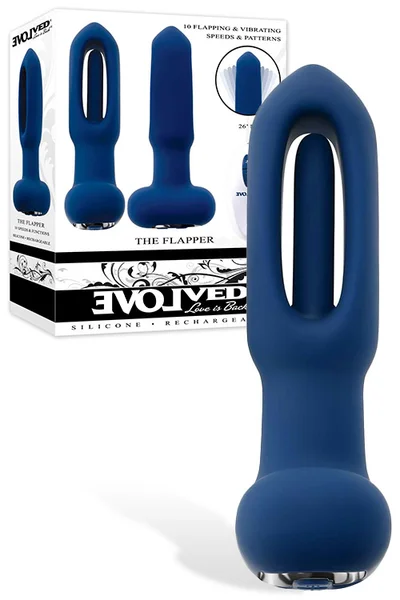 Evolved The Flapper 5.5" Anal Vibrator With Remote Control — image 11 of 15