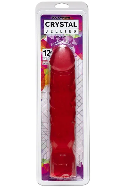 Doc Johnson Crystal Jellies Big Boy 12" Dildo — image 4 of 6