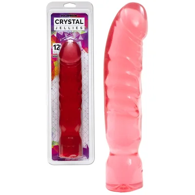 doc johnson crystal jellies big boy 12 dildo