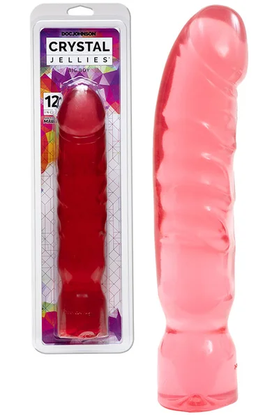 Doc Johnson Crystal Jellies Big Boy 12" Dildo — image 5 of 6