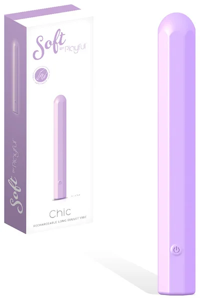 Playful Chic 5.6" XL Super Soft Flexible Bullet Vibrator — image 3 of 4