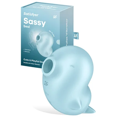satisfyer sassy seal 39 air pulse clitoral stimulator