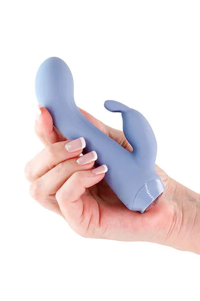 nsnovelties Ivy 5.3" Compact Rabbit Vibrator with LED Heart Base — image 2 of 4