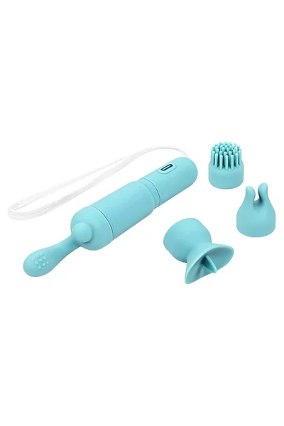 Adam and Eve Shape Shifter 4" Vibrator With Four Interchangeable Attachments — image 12 of 15