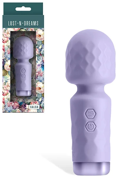 nsnovelties Lust n Dreams Salsa 4.5" Mini Vibrating Wand — image 7 of 9