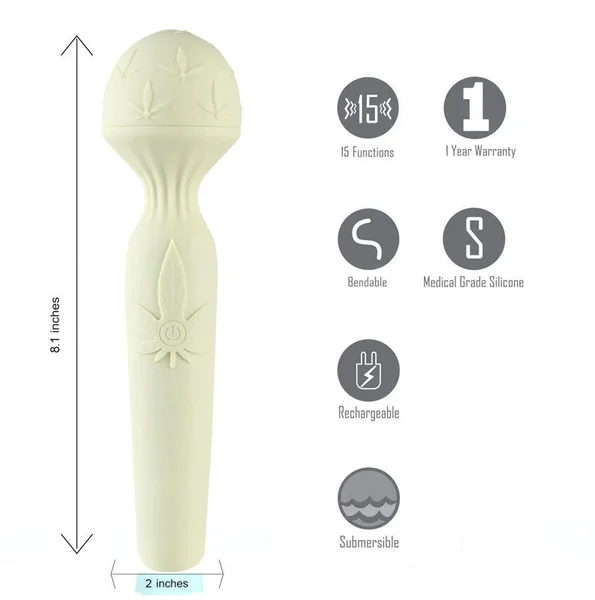 Maia - Marlie 420 Rechargeable Wand Vibe — image 3 of 4
