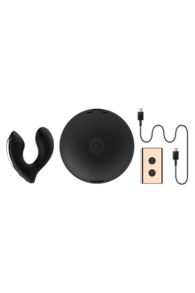 Rosy Gold 2.4" Internal Wearable Vibrator With Charging Case & Remote Control — image 5 of 6