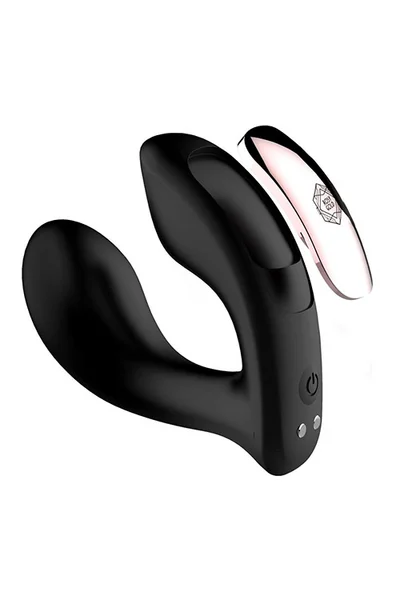 Rosy Gold 2.4" Internal Wearable Vibrator With Charging Case & Remote Control — image 2 of 6