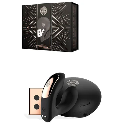 rosy gold 24 internal wearable vibrator with charging case remote control