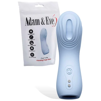 adam and eve come to me silicone finger vibrator