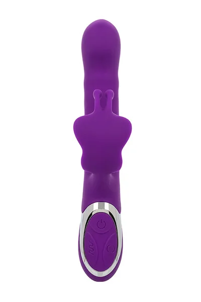 Calexotics Flutter 9.5" Thrusting Beaded Rabbit Vibrator with Fluttering Clitoral Teaser — image 2 of 10