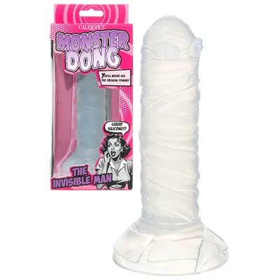calexotics monster dong the invisible man 525 silicone dildo
