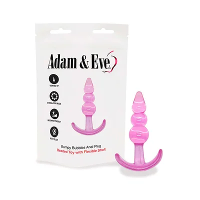 adam and eve bumpy bubbles 425 butt plug