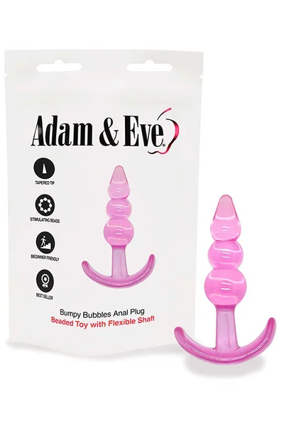 Adam and Eve Bumpy Bubbles 4.25" Butt Plug — image 7 of 12