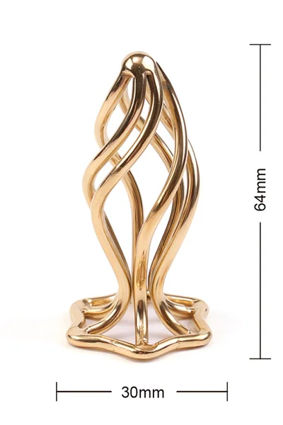 Sevanda Hollow Spiral 2.5" Butt Plug | Small — image 5 of 6