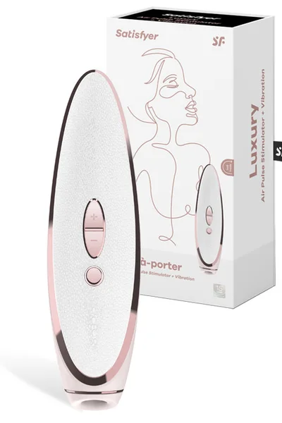 Satisfyer Luxury Pret A Porter 7.5" Clitoral Stimulator — image 5 of 12