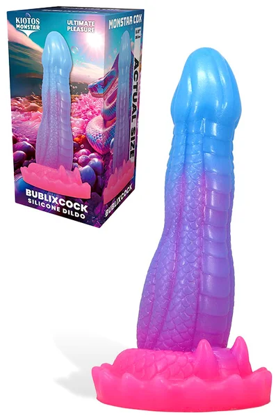 Monstar Cox BublixCock 8.1" Silicone Dildo — image 7 of 18