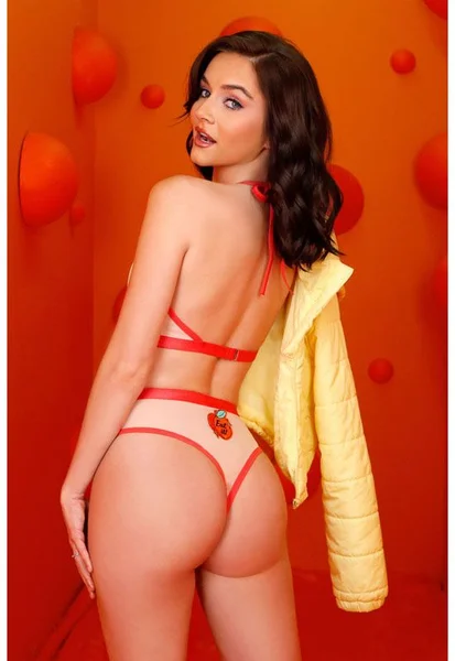 Vibes - Just Peachy Halter Top & Cheeky Panty — image 2 of 3