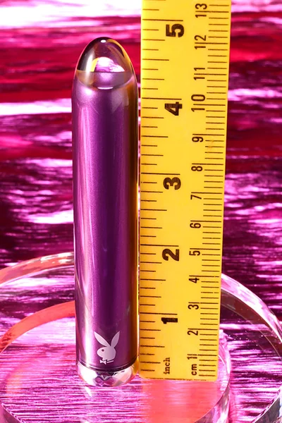 Playboy Amethyst 4.9" Glass Bullet Vibrator — image 9 of 10