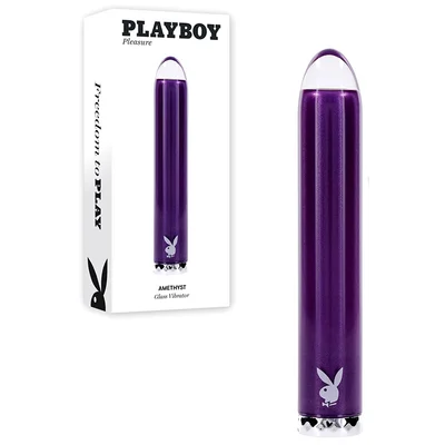 playboy amethyst 49 glass bullet vibrator