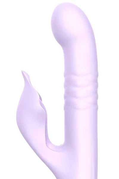 Adam and Eve Eve's Throbber Pulsating 10" Rabbit Vibrator with Come Hither Motion — image 5 of 15