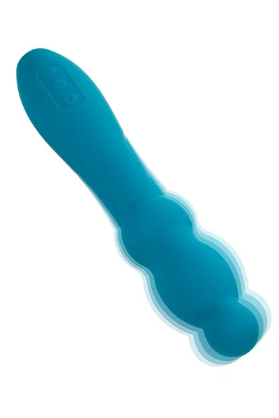 Calexotics Turbo Glide Ripple 8" Classic Vibrator — image 9 of 12