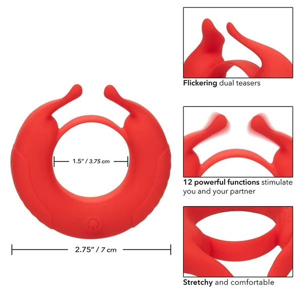 Silicone Rechargeable Taurus Enhancer Ring — image 2 of 2