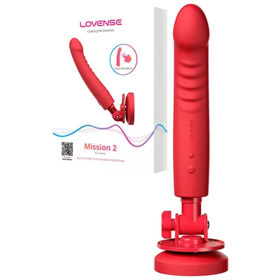 lovense mission 2 app enabled 79 touch sensitive vibrating dildo