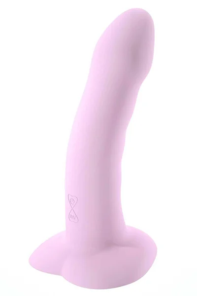 Adam and Eve Heart Throbber G Spot 7" Silicone Vibrating Dildo with Suction Cup Base — image 2 of 12