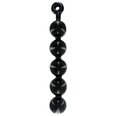 master series black baller 175 large anal bead string