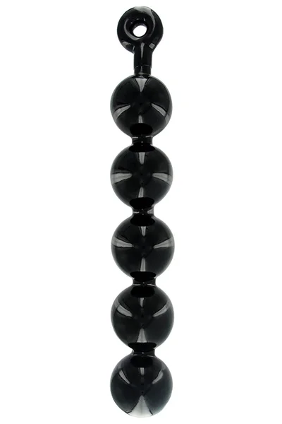 Master Series Black Baller 17.5" Large Anal Bead String — image 4 of 6